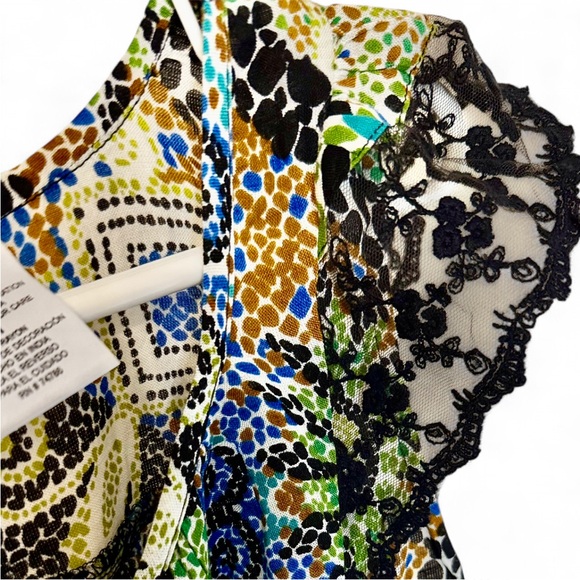 Colorful Patterned Women's Tunic - Picture 6 of 6